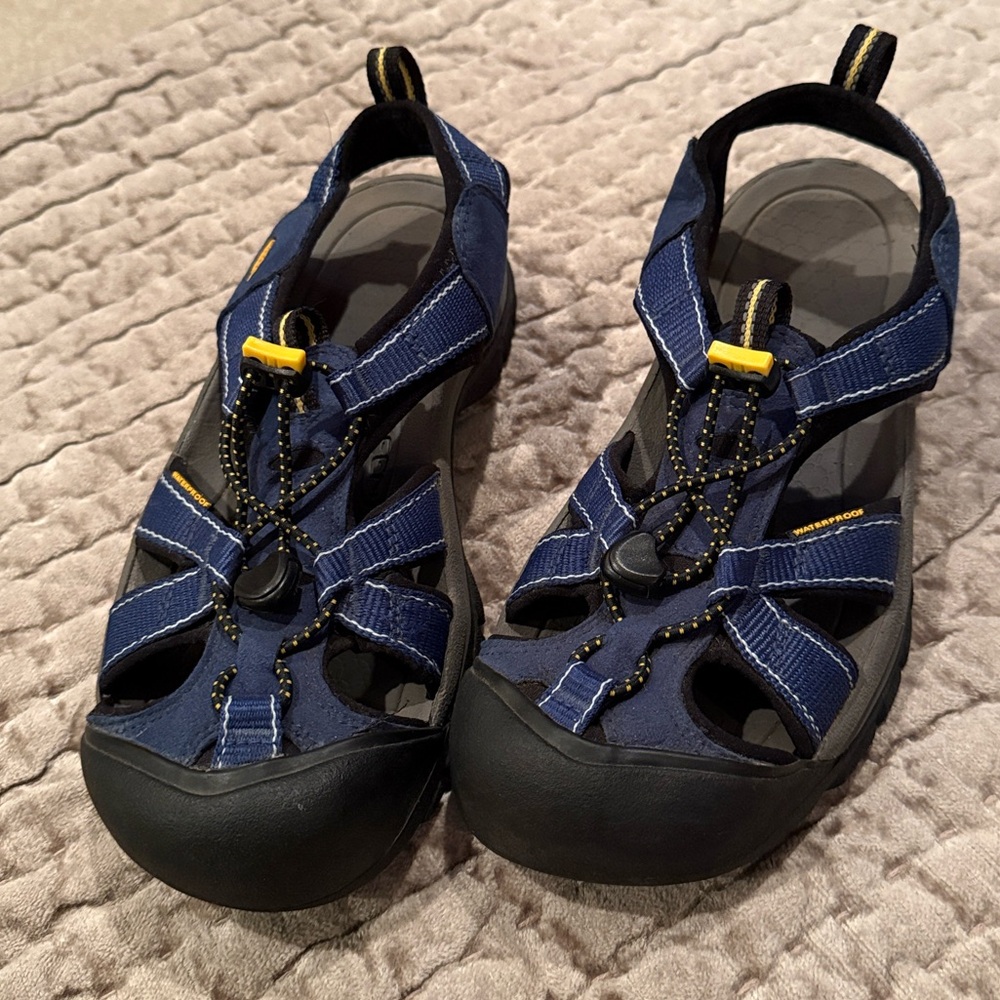 Keen Venice H2 Waterproof Sandals - Blue Closed Toe Trail Shoe